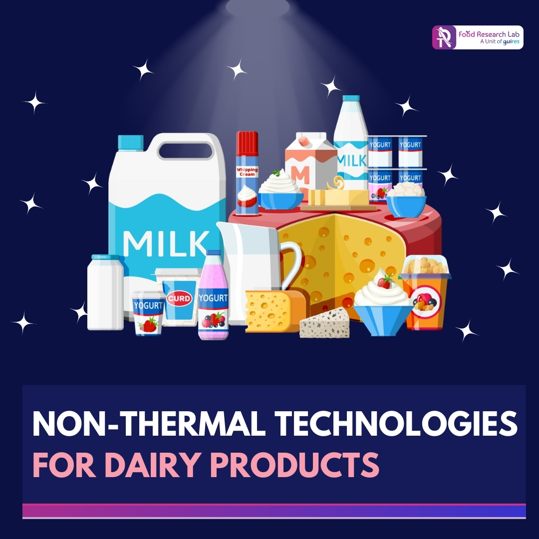 FoodResearchLa1's tweet image. Explore the various non-thermal processing techniques used in preserving dairy products on our blog at shorturl.at/VpPn8

#Guiresfoodresearchlab #DairyProducts #NonThermalTechnology