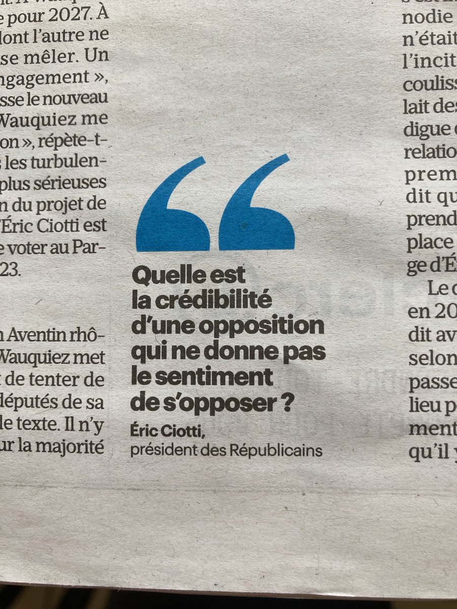 Le degré zéro de la pensée ! Avec  ce type de raisonnement, c’est sur qu’on ne va aller très loin !