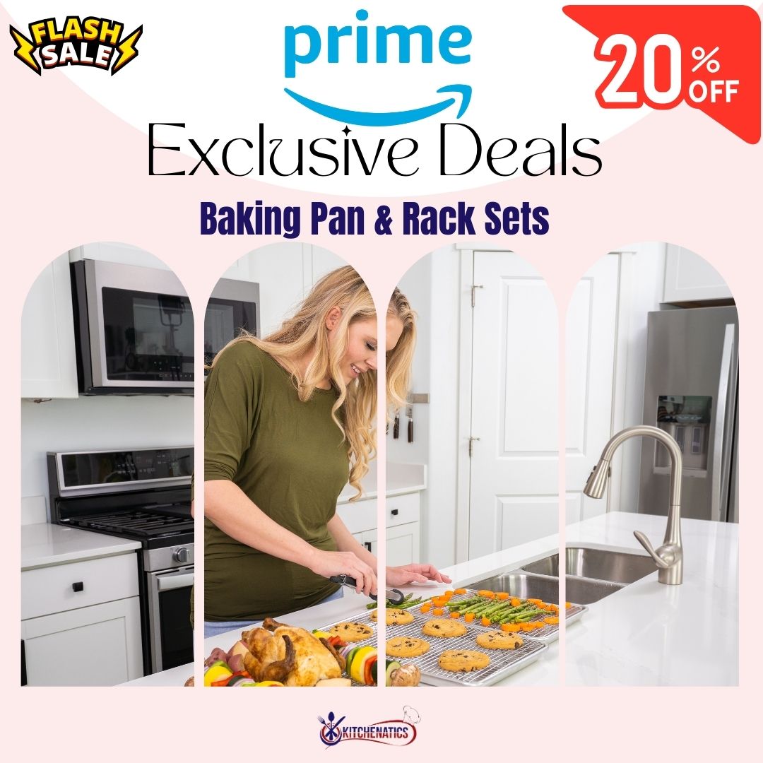 MyKitchenatics's tweet photo. Need a baking refresh?  This is for you! 20% off Baking Sets &amp; Cooling Racks! Stock up &amp; create mouthwatering treats all summer long!
👉 https://t.co/AMne5zebWh
#KITCHENATICS #wemakecookingeasier #coupons #AmazonPrimeDay #discounts #specialoffers #amazonfinds  #amazonmusthaves https://t.co/0sUrclvsGY