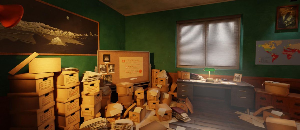 🤫🚪🔎Eintauchen  in eine der erfolgreichsten Spionage-Operationen der Weltgeschichte: In der Online-Ausstellung „Operation Rubikon“ kann man in einem chaotischen Büro der Nachkriegszeit selbst zum Spion werden. deutsches-museum.de/museum/sammlun…