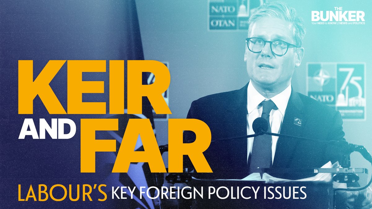 The Bunker (@bunker_pod) on Twitter photo Amid global turmoil, Labour’s foreign policy is increasingly important. How will Keir Starmer interact with the rest of the world?
@zoe_grunewald British politics professor <a href="/Vhoneymanleeds/">Professor Victoria Honeyman</a> in today's Bunker ➡️listen.podmasters.uk/BNKR_2407016_F… Amid global turmoil, Labour’s foreign policy is increasingly important. How will Keir Starmer interact with the rest of the world?
@zoe_grunewald British politics professor <a href="/Vhoneymanleeds/">Professor Victoria Honeyman</a> in today's Bunker ➡️listen.podmasters.uk/BNKR_2407016_F…
