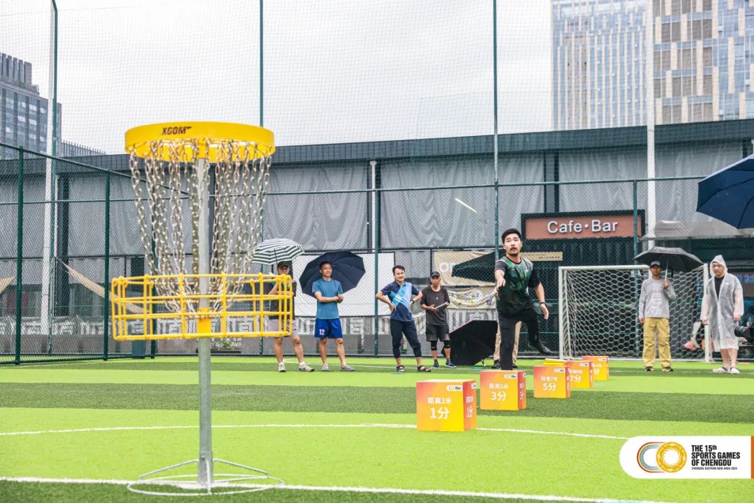 twg2025's tweet image. On 13 July, the Flying Disc competition, a mass performance event at the 15th Sports Games of Chengdu, kicked off smoothly. This was the first time that the Flying Disc was included in the Chengdu Sports Games.🥏

#sportsgames #China #Chengdu #flyingdisc