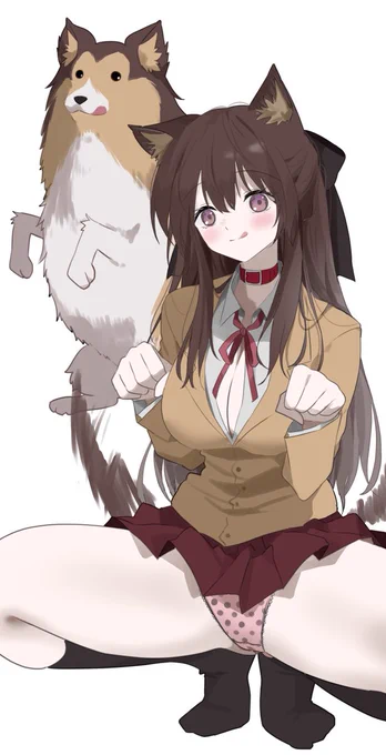 おかえりご主人(再投稿)#oc #創作 
