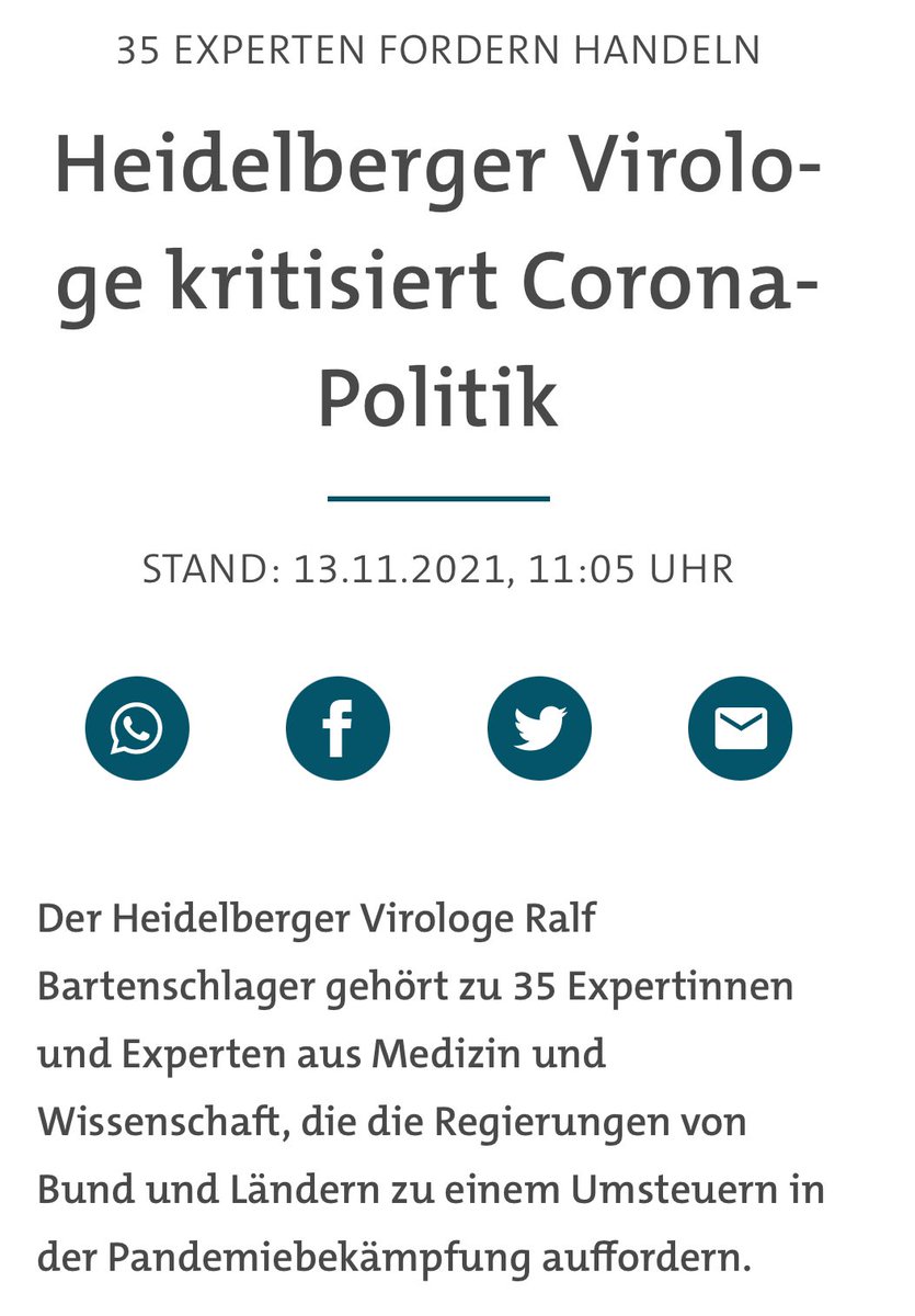 Quo_vadis_BRD's tweet photo. 18/ Zurück zur #GfV:
Schon ca. zwei Wochen vor dem offiziellen Papier der Fachgesellschaft hatten einzelne Vertreter (Ralf #Bartenschlager, Ulf #Dittmer, Melanie #Brinkmann, Isabella #Eckerle) gemeinsam mit Vertretern der Gesellschaft für Immunologie #GfI (#Watzl, #Falk) und … https://t.co/BGzLIiVfpc