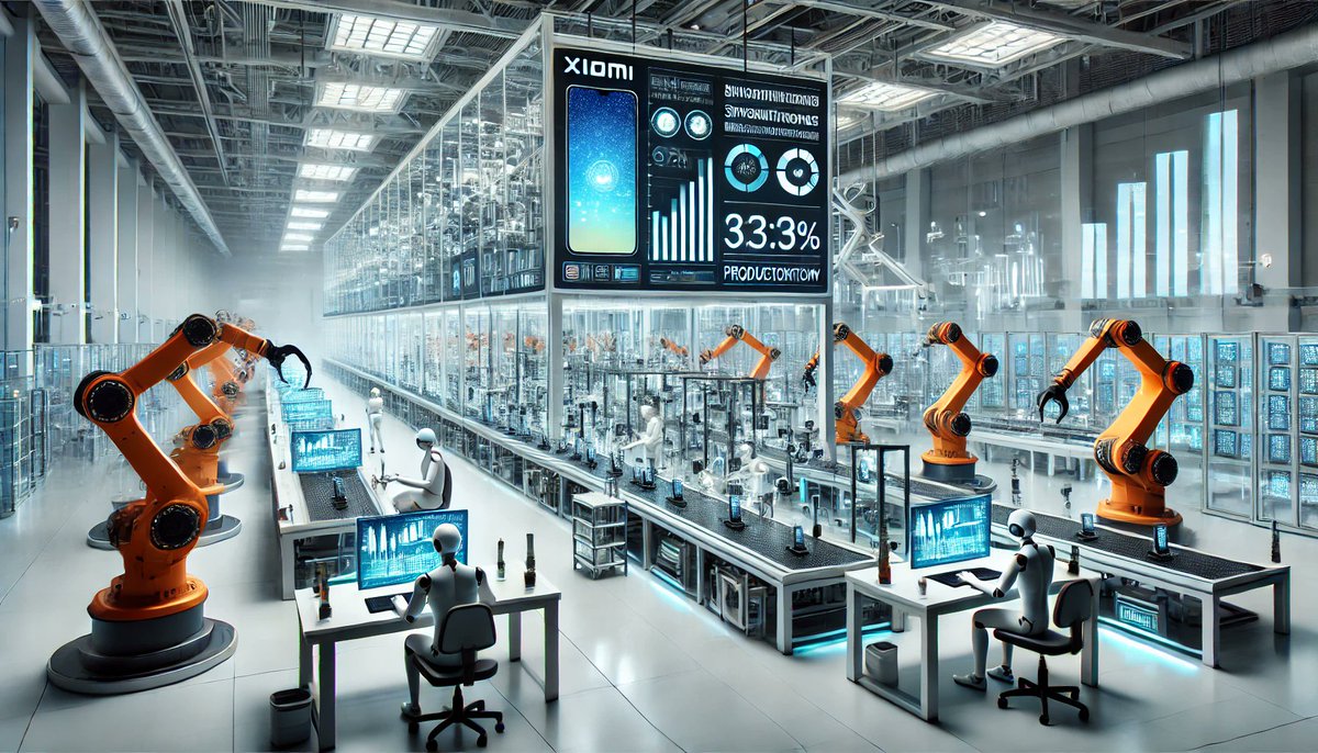 aVg's tweet image. Xiaomi&apos;s self-optimizing autonomous factory will make 10M+ phones a year newatlas.com/robotics/xiaom… 

#Xiaomi #Innovation #AutomatedFactory #SmartphoneManufacturing #AIinIndustry #TechRevolution #BeijingTech #FutureOfManufacturing