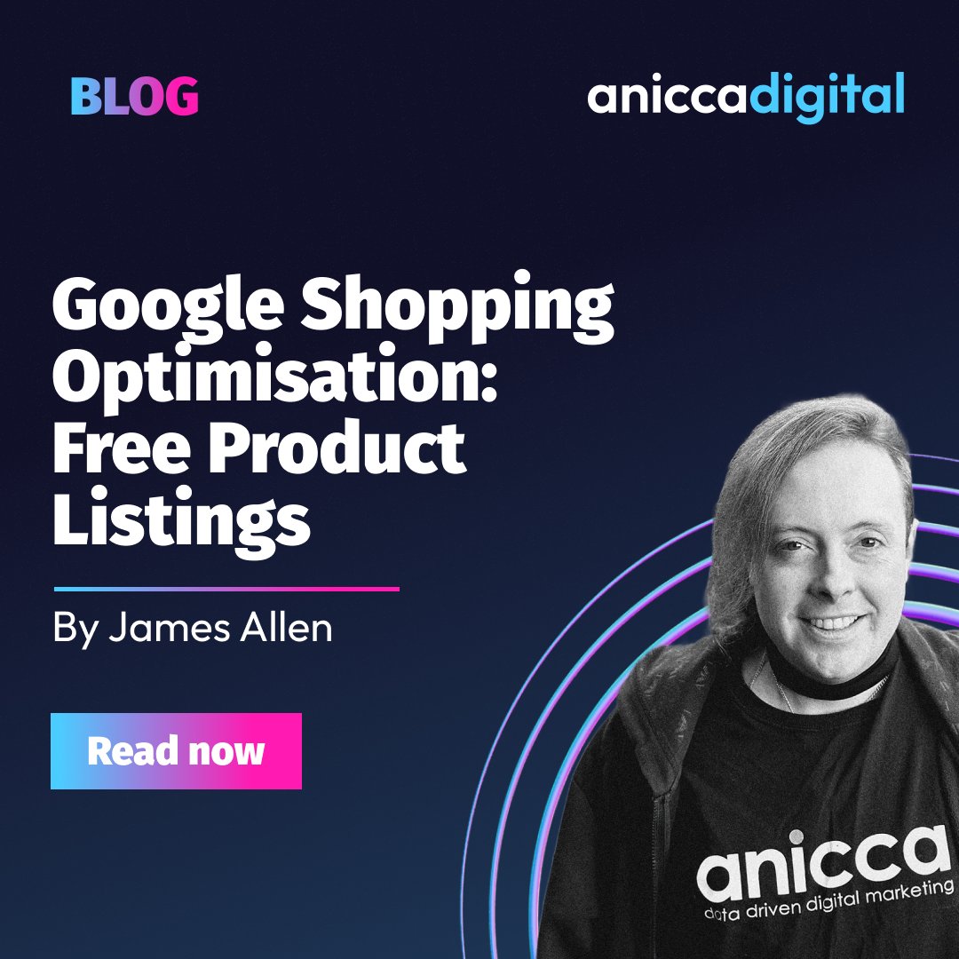 🛍️🔍 Struggling with Google Shopping's complex features and listing formats? You're not alone! 🤔✨
 
Join us as James Allen breaks down the ins and outs of optimising your free product listings.  📈💡
 
👉 Link in bio!
 
#GoogleShopping #SEO #PPC #eCommerce #MarketingTips