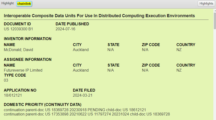 arcamids's tweet image. Another day. Another $LINK patent mention.

Published within the last 5 hours.

Focused on RNG and VRF.

(You don&apos;t own enough)

👍👍