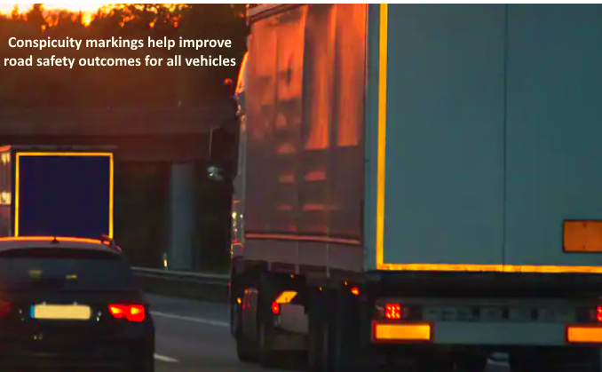 Below is a video SARAH assisted prepared for National Road Safety Week. It reaffirms SARAH's commitment to improve #RoadSafety through use of conspicuity markings &amp; encouraging use on all heavy vehicles, not just new ones 2.55 m wide See vimeo.com/manage/videos/… #NRSW #GetHomeSafe