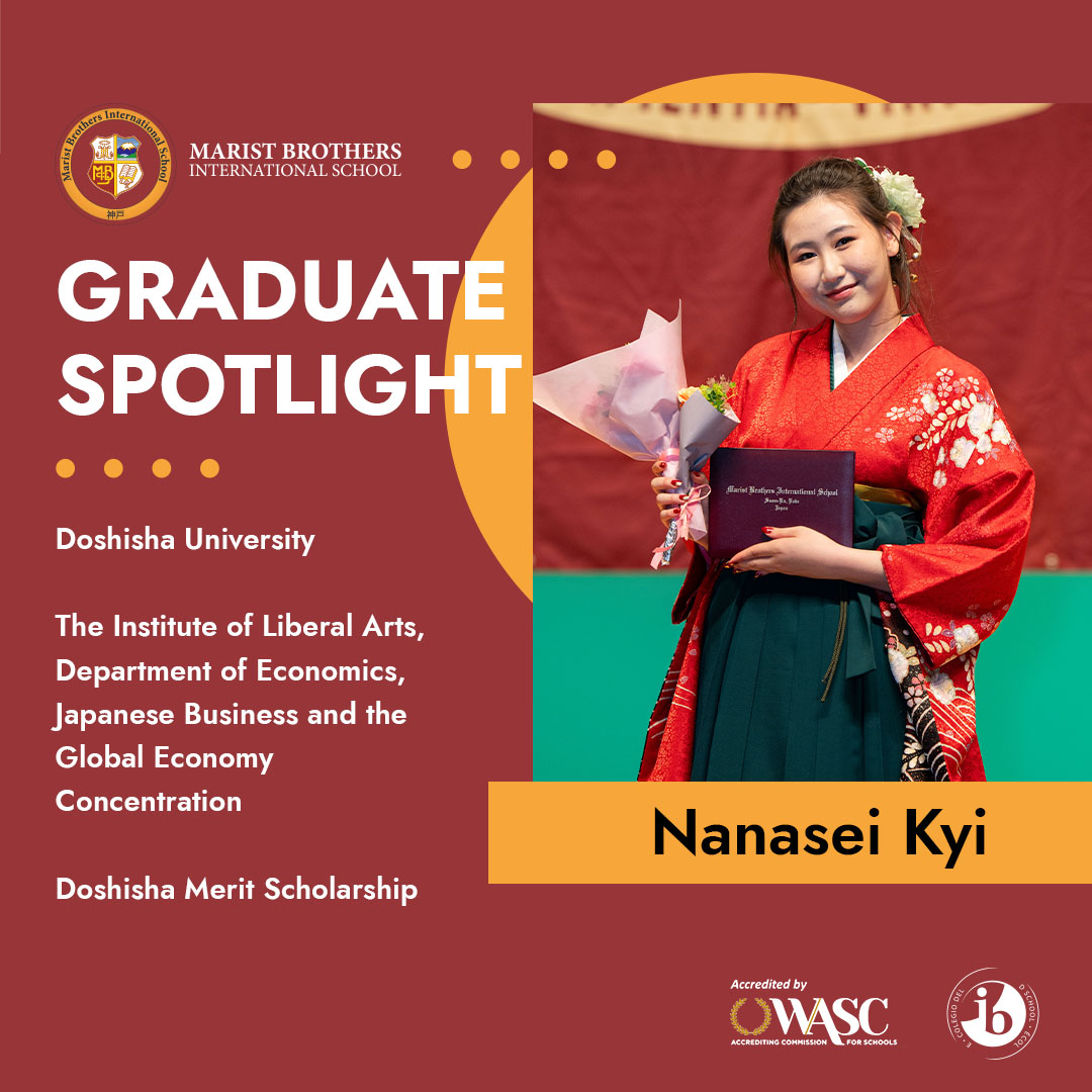 marist_kobe's tweet photo. MBIS is an accredited, Pre-K to Grade 12 English school. We focus on academic excellence and character development. Our students stand out through strong character and community. #mbis https://t.co/6mW10oEFrp