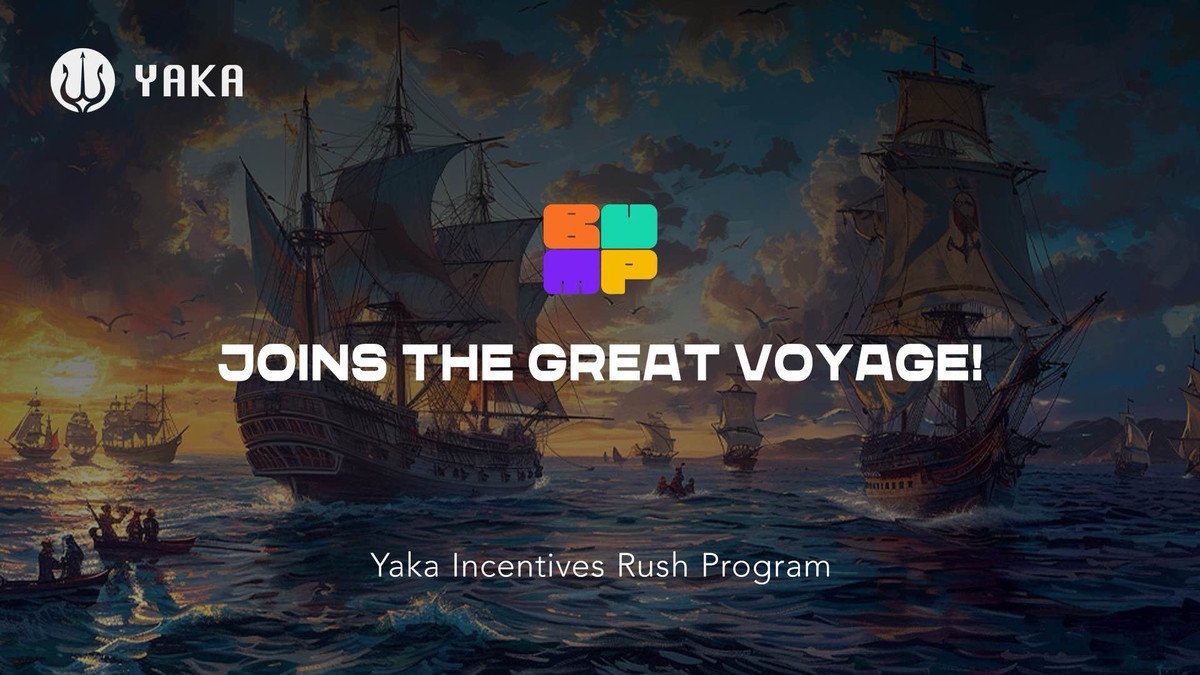 YakaFinance's tweet image. What&apos;s bumping 👀

🤜🤛Thrilled to announce the #8 partner of The Great Voyage - @webump_ !

As the pioneer of the @SeiNetwork NFT eco and the proud producer of @onlighthouse , WeBump offered Yaka tremendous support at the #YakaVoyager NFT mint.

During The Great Voyage, #WeBump…