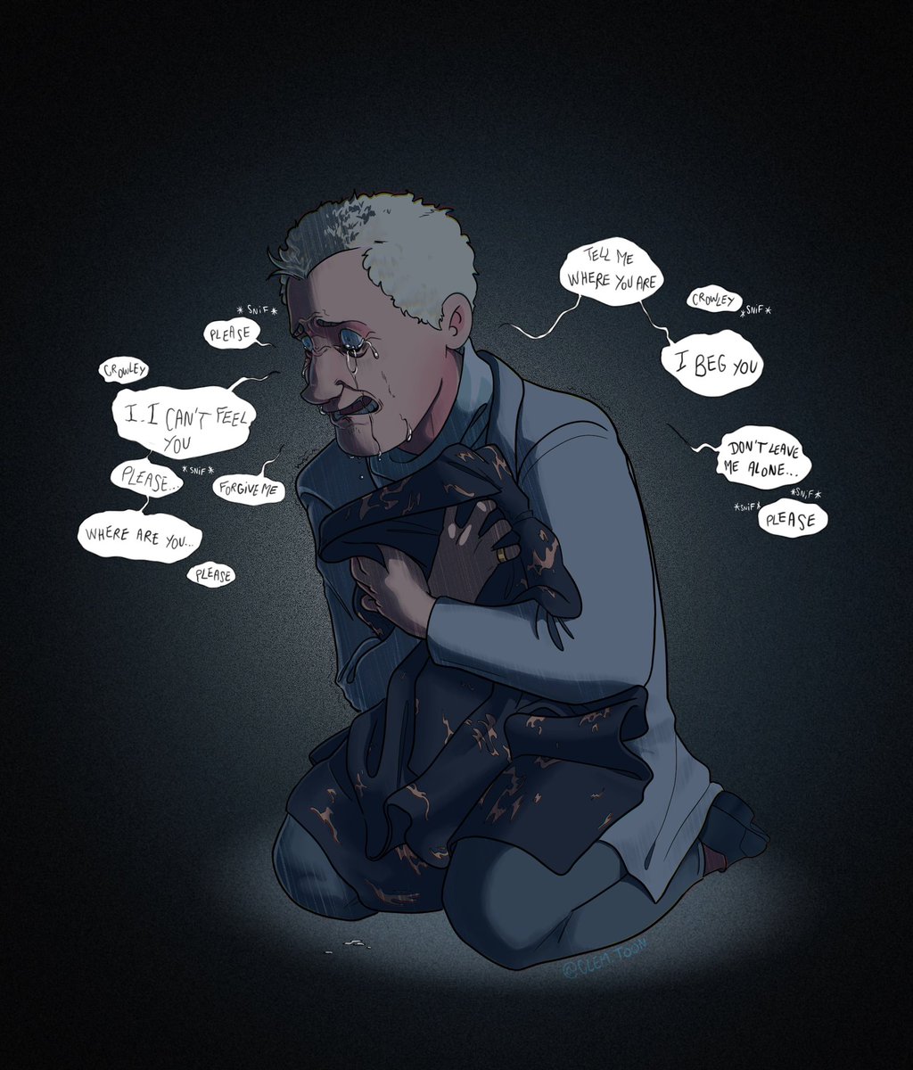 « Nothing lasts forever » part3/3, maybe a suite one day 👀
#GoodOmens2 #GoodOmens #GoodOmensFanArt