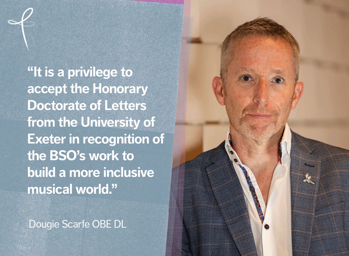 BSOrchestra's tweet photo. Just announced: Orchestra’s impact on people’s lives recognised with prestigious award from @UniofExeter ➡️ https://t.co/56RfGRKvtI 

@ace_southwest @BCPCouncil @dougiescarfe https://t.co/DvrOlckLqd