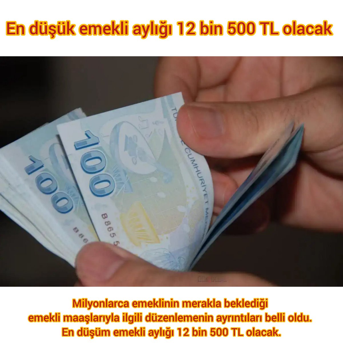 Milyonlarca emeklinin merakla beklediği emekli maaşlarıyla ilgili düzenlemenin ayrıntıları belli oldu. En düşüm emekli aylığı 12 bin 500 TL olacak.
👇👇👇👇
ilkha.com/guncel/en-dusu…