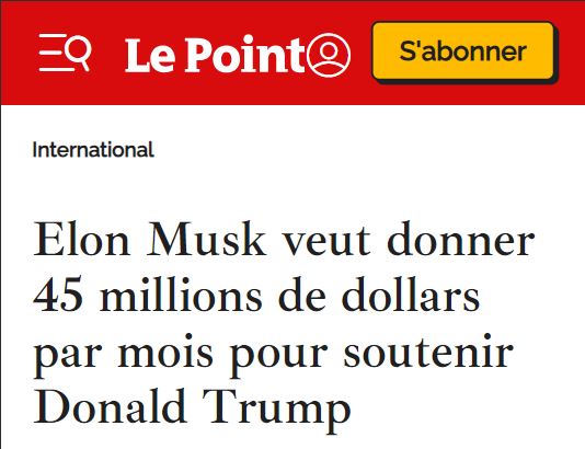 Si vous vous pensez de gauche et que vous avez une pastille bleue, sachez que vous soutenez directement la campagne de Donald Trump. Bonne journée.