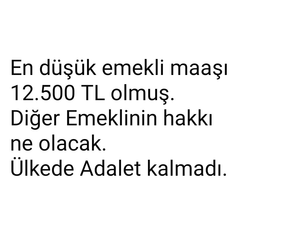 CoskunGNLKRMZ's tweet photo. #EmekliyeSabırDemeyin https://t.co/eyfF7YcyUb