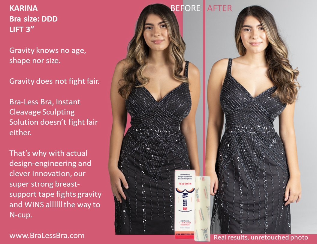 Paula Tutman (@paulatutman) on Twitter photo Sure, you can find my invention on Amazon, but our 2-4-1 promotion is out-priming Prime Days! Put 2 in the cart and we’ll take care of your second one plus free shipping!
Get us in as little as 2 days @ BraLessBra.com & look even better in your clothing by this weekend! Sure, you can find my invention on Amazon, but our 2-4-1 promotion is out-priming Prime Days! Put 2 in the cart and we’ll take care of your second one plus free shipping!
Get us in as little as 2 days @ BraLessBra.com & look even better in your clothing by this weekend!