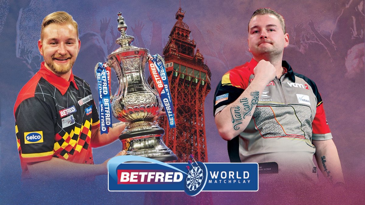 🎯🗼DIMI FACES THE FERRET 

❤️🇧🇪 The Dream-Maker is in second round action tonight in a bid to reach his fourth World Matchplay quarter-final in five years.

Our Belgian superstar meets Jonny Clayton in the final match of the session (approx 9.30pm GMT).

All the best mate.