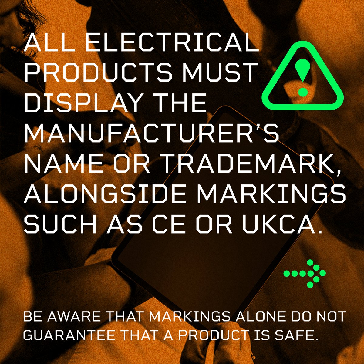 Be cautious this #PrimeDay! 🛍️ Find our top tips for #SafeShopping on our website, including what to look out for when shopping from online marketplaces. Learn more: ow.ly/XGYp50SBmP6

#OnlineMarketplaces #ElectricalSafetyFirst