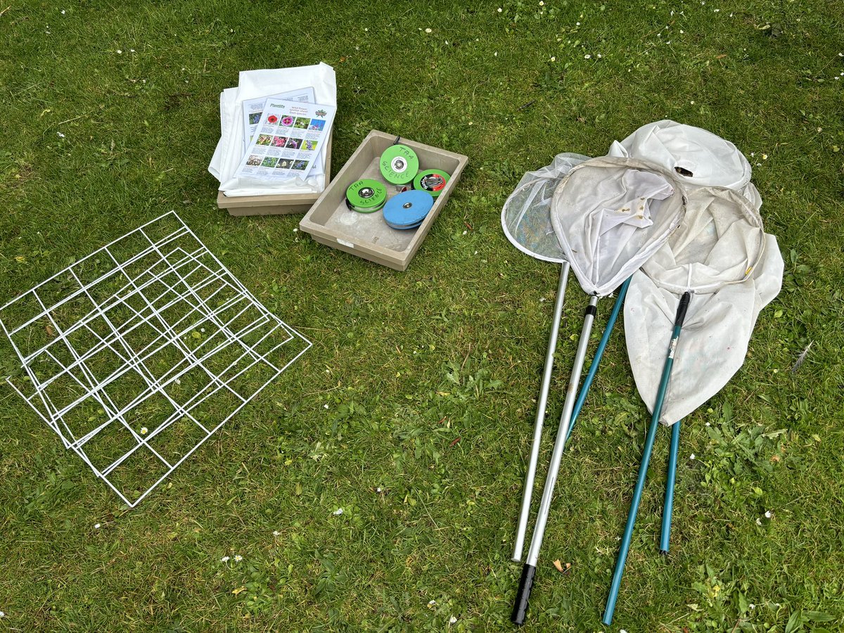 Final #environmentalscience lesson of the year <a href="/Thomas_Alleynes/">Thomas Alleyne Ac.</a> called for fieldwork roulette - an opportunity to practice a range of different skills useful in monitoring ecology.