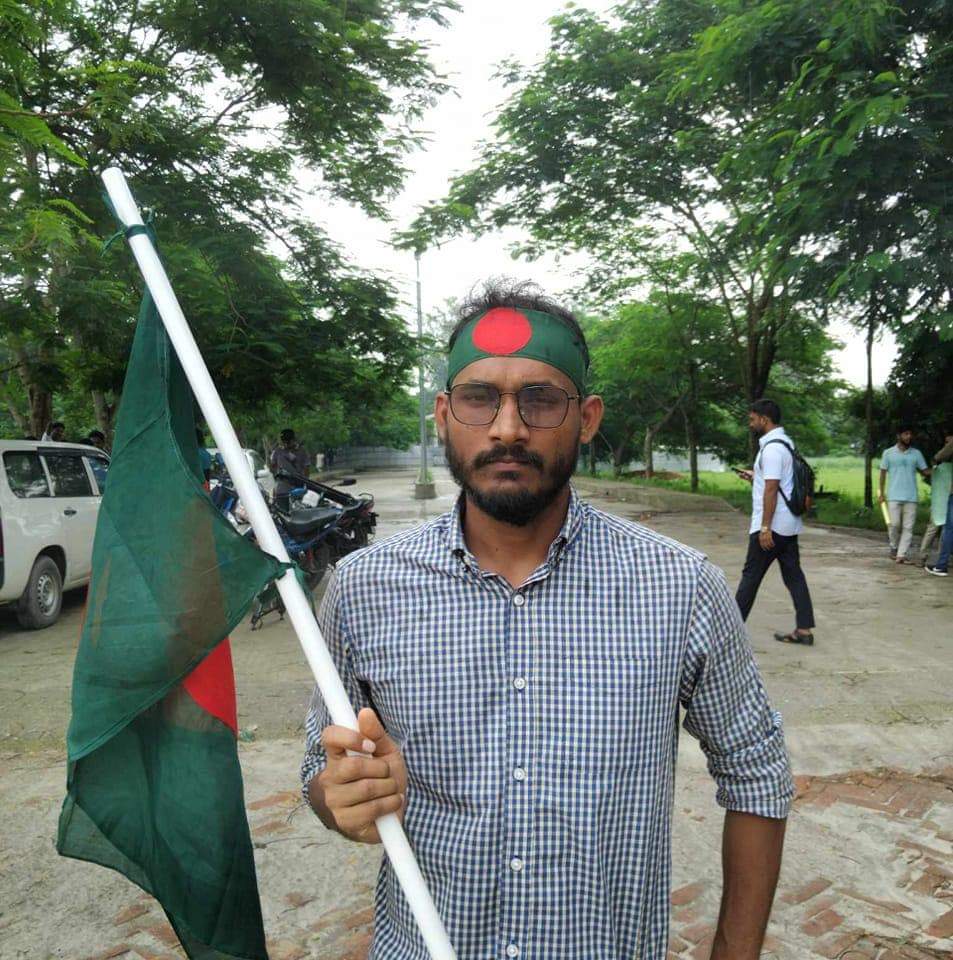 BappyEmam's tweet photo. Martyr Abu Sayeed. Begum Rokeya University, Rangpur, Bangladesh. 
16.07.2024
#QuotaReformProtes #Bangladesh https://t.co/26QCGWKCJi