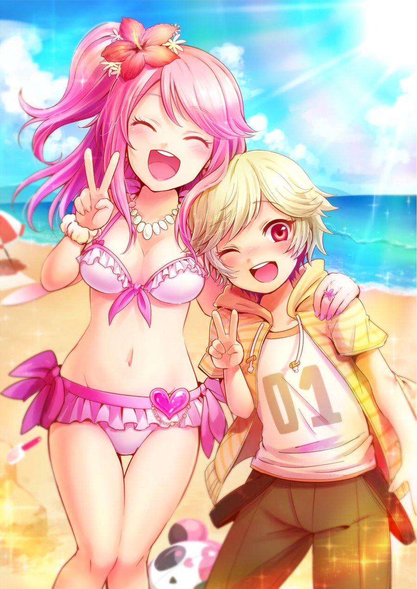 pokapokapoka17's tweet photo. ガンスト周年と海の日間に合わんかった～～😢
とおもったけど再掲すればよかったのだわ🙄
#ガンストイラスト
#ぽかいら https://t.co/fENc5W8uJ8