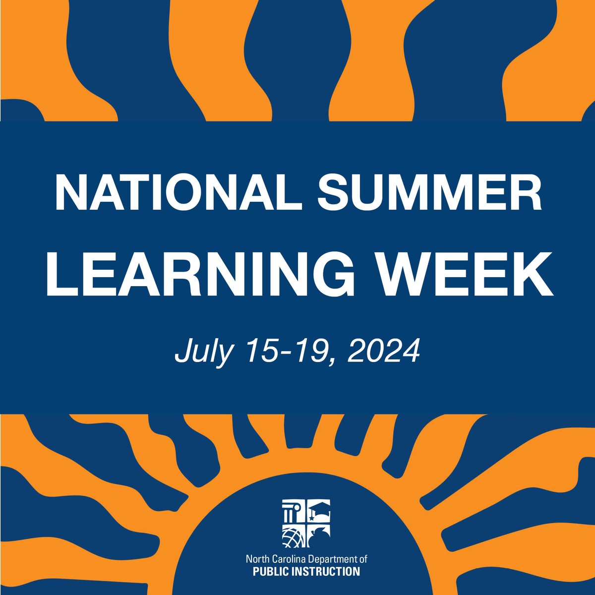 ncpublicschools's tweet image. Did you know that July 15-19 is #NationalSummerLearningWeek? With many learning opportunities in full swing through school districts &amp;amp; community organizations in NC, summer learning keeps children safe, healthy &amp;amp; ensure they return to school ready to succeed. #nced