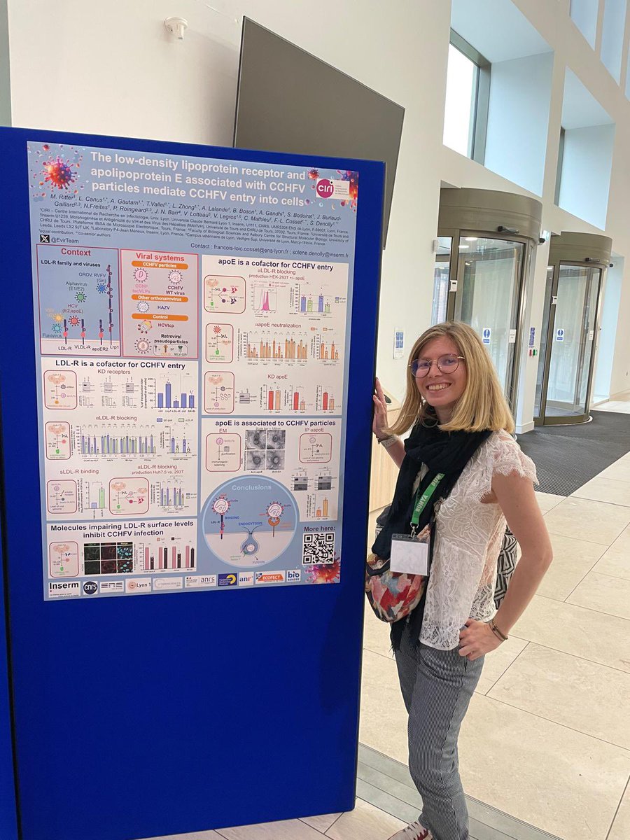 Wonderful #bunya2024 meeting 😁
Nice discussions with the bunya community 🦠

Our work on #cchfv receptor was presented 🤩