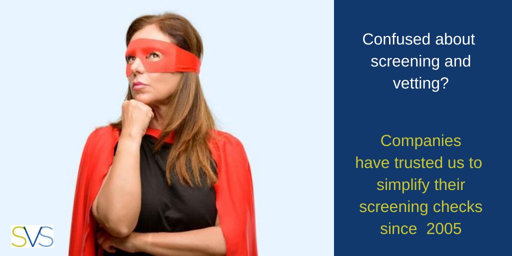 We're a dependable, accountable and friendly team who are happy to help solve your particular requirements.
bit.ly/3SBZPwV
#securityvetting