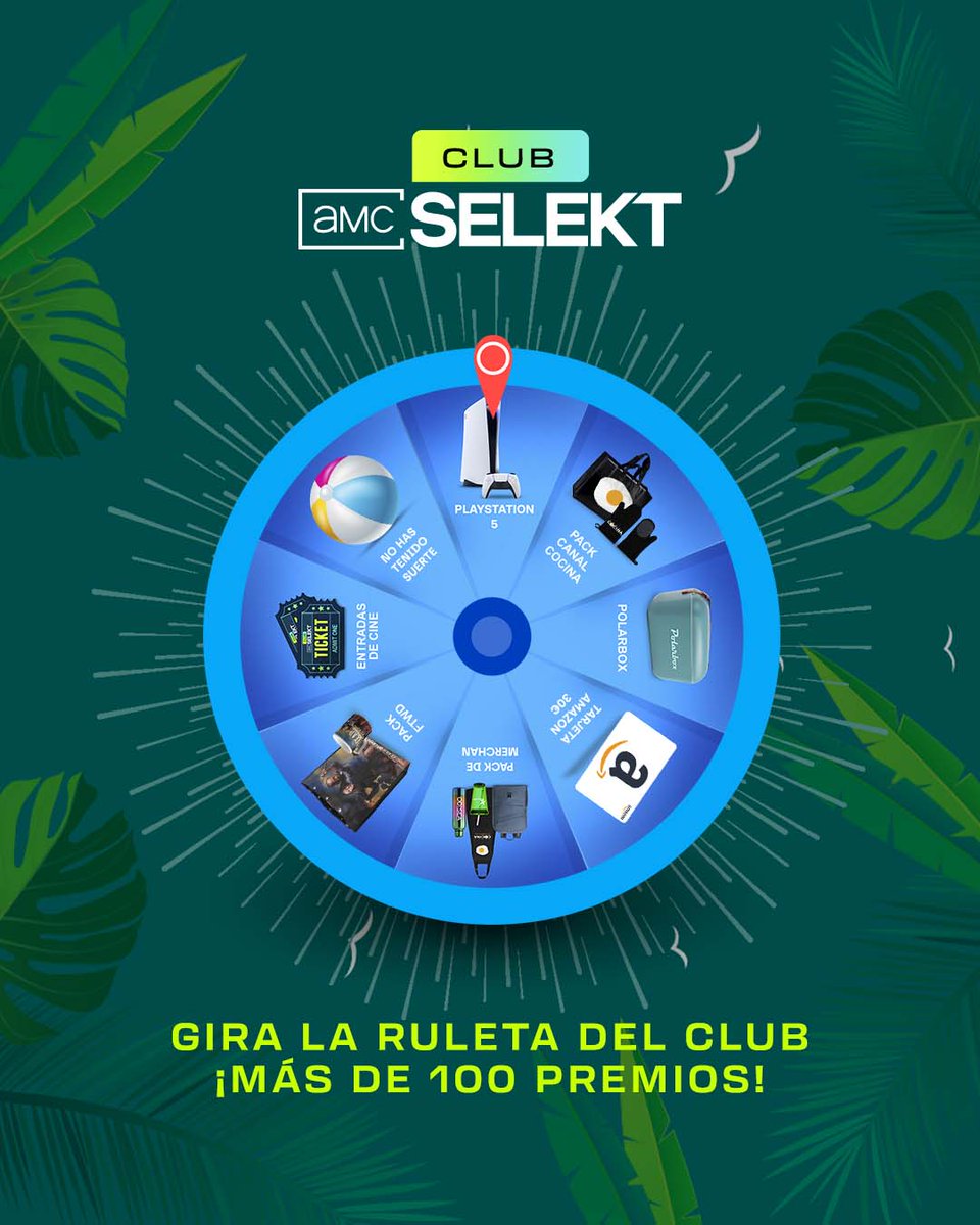 ¡Vuelve la ruleta del verano de nuestro Club! ☀️

Si quieres conseguir premios tan chulos como estos, gírala aquí 👉🏼 ow.ly/JoFC50SurPx