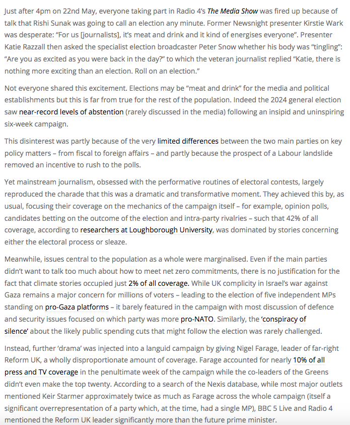 lazebnic's tweet image. My contribution - "The great election turn-off" - is one of the 101 chapters in this comprehensive collection of short reflections on #generalelectionuk published with impressive speed by @CMPR_BU Free to read at electionanalysis.uk