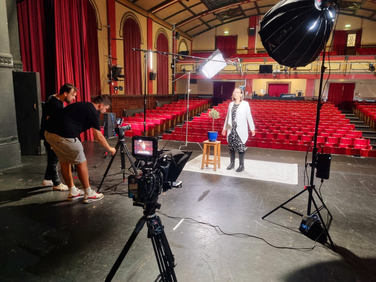 CPASnews's tweet photo. It's an exciting day for the team! We're at the @albanytheatre shooting some brand new content with the brilliant @zion_creative. Keep an eye on our channels for more - we can't wait to share it with you 🎥 https://t.co/oVuGPMjW5P