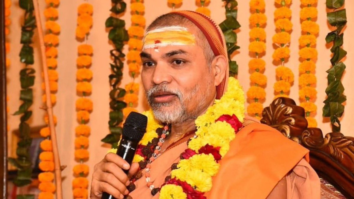 Not My Shankaracharya.

He is Congressacharya

Repost If You Agree.