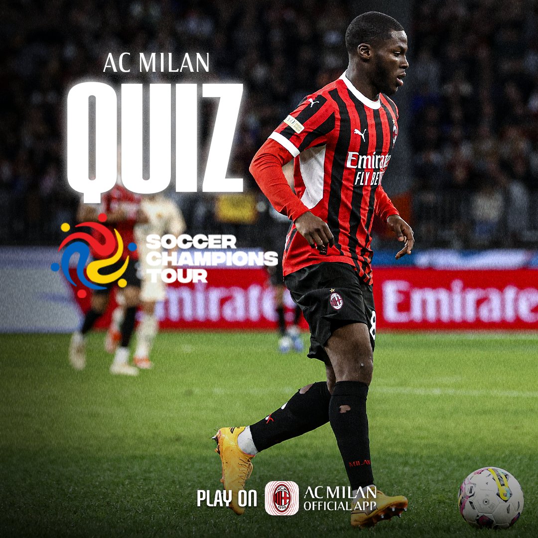acmilan's tweet photo. The US Tour is upon us, and we’ve got a quiz for you to take 🇺🇸

#SempreMilan