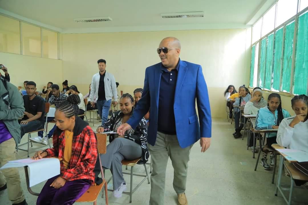 The second round ESSLE has began today at Raya, Aksum <a href="/aksumuniv/">Aksum University</a>, Adigrat <a href="/AdU_AdigratUniv/">Adigrat University</a> &amp; Mekelle Universities.  Pesident <a href="/reda_getachew/">Getachew K Reda</a> attended the launching <a href="/MekUniETH/">Mekelle University</a>
This is the 3rd exam since the CoHA signed at #Pretoria as part of the Accelerated Program. 32,000