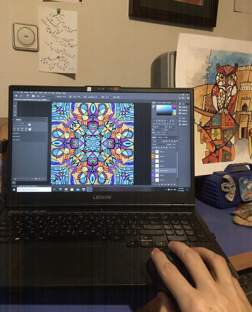 Gm 🧘🏻‍♀️✨

Blue Garden

Collaboration <a href="/minoo_art/">MinooArt</a>  😍🤝🥰 <a href="/Reyhanekoeth/">Reyhaneko | NFT artist | Vitruveo 💜</a> 😍🤝🥰<a href="/ColoringBookRey/">ColoringBook</a>

physical 🤝 digital artworks 

3 Editions 🎨 0.011 #Eth

Link: 🔗⬇️

foundation.app/mint/base/0x59…

While coloring this mandala, it was as if I separated from my surroundings and everything