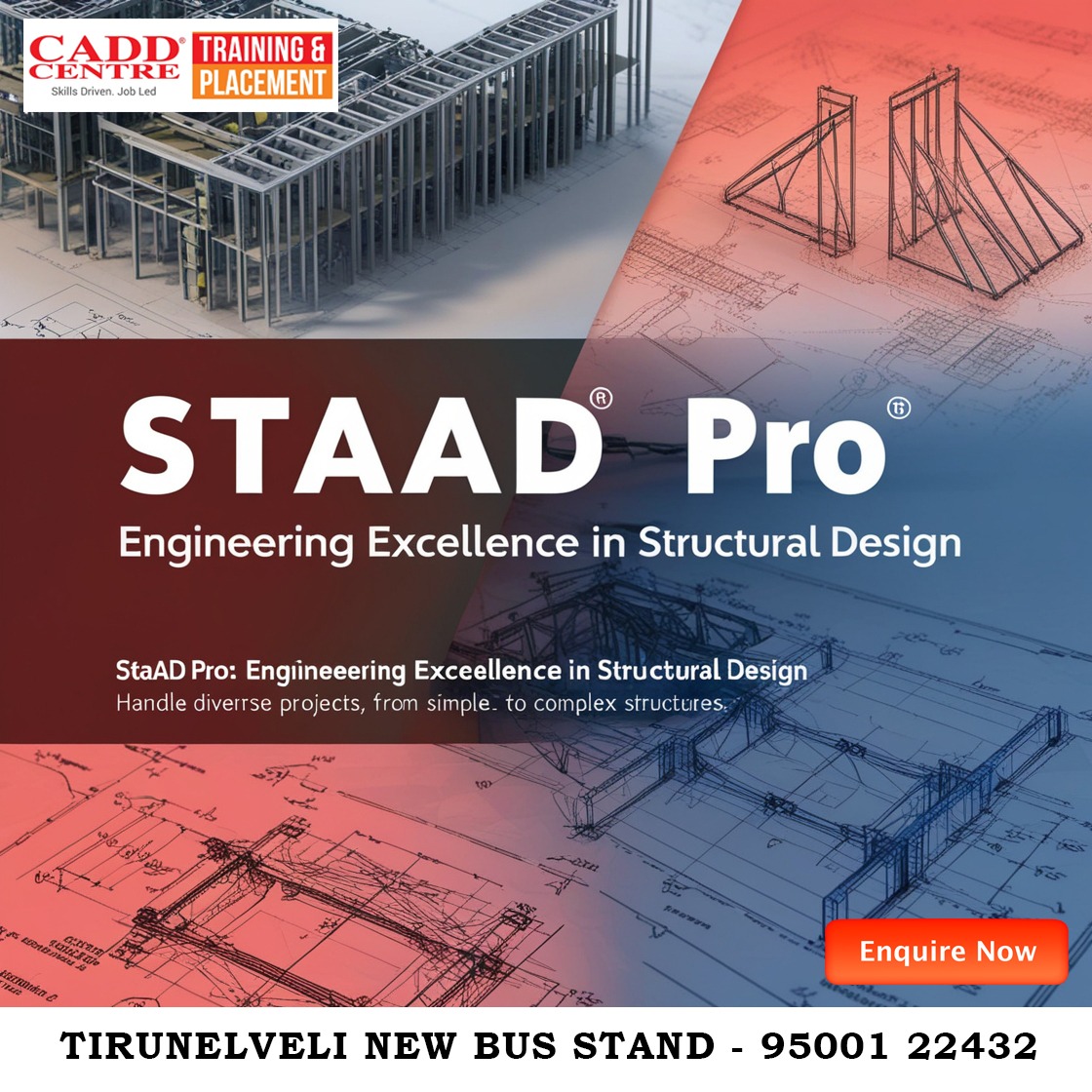 CADDCentretvl's tweet photo. Staad Pro #course #civilengineering #civil #advance #software #friendly #user https://t.co/PAPSCiKXII https://t.co/m2kd2Y63fO
