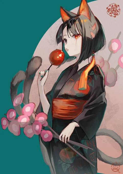 夏に化ける猫#ヘモリーナダイアリー 