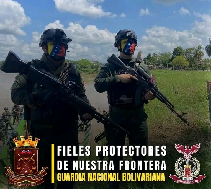 #16JUL24 buenos días la guardia nacional bolivariana somos fieles protectores de la patria
