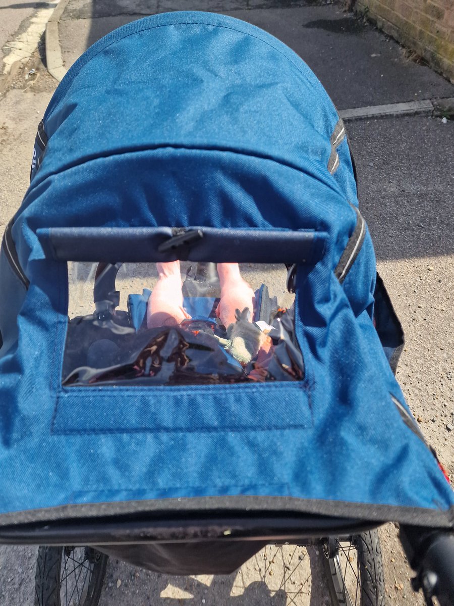 Did my first independent 5km with Fearne and holy cow my arms feel like they're gonna drop off