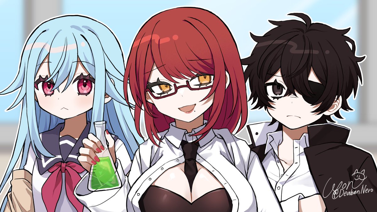 「【WORK】  ばぁうさんのアニメshortのイラストを担当いたしました!  ア」|Lyon@お仕事募集中のイラスト