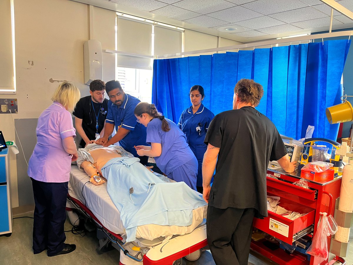 NCA Simulation & Clinical Skills Team (@nca_simandcs) on Twitter photo The simulation team spent the morning at <a href="/BuryCO_NHS/">Bury Care Organisation</a> on Ward F8 running an insitu Cardiac Arrest Simulation.
Brilliant leadership and team work shown by all involved, thank you for your time this morning.
<a href="/NCAlliance_NHS/">Northern Care Alliance NHS Foundation Trust (NCA)</a> The simulation team spent the morning at <a href="/BuryCO_NHS/">Bury Care Organisation</a> on Ward F8 running an insitu Cardiac Arrest Simulation.
Brilliant leadership and team work shown by all involved, thank you for your time this morning.
<a href="/NCAlliance_NHS/">Northern Care Alliance NHS Foundation Trust (NCA)</a>