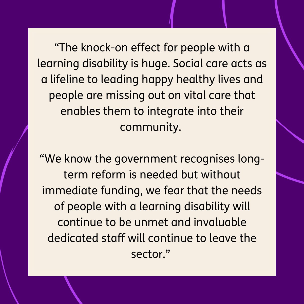 A new report from <a href="/1adass/">ADASS</a> highlights that people are needing more complex care and support due to illness and disability, but local councils are struggling financially to meet people’s higher-level needs.

Read our statement. 👇