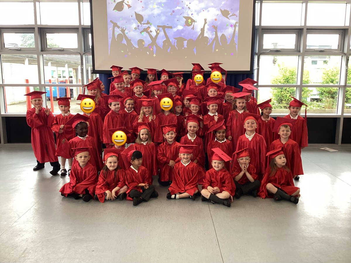 Reception Class of 2024! We are so proud of you! 👩🏼‍🎓🧑🏼‍🎓