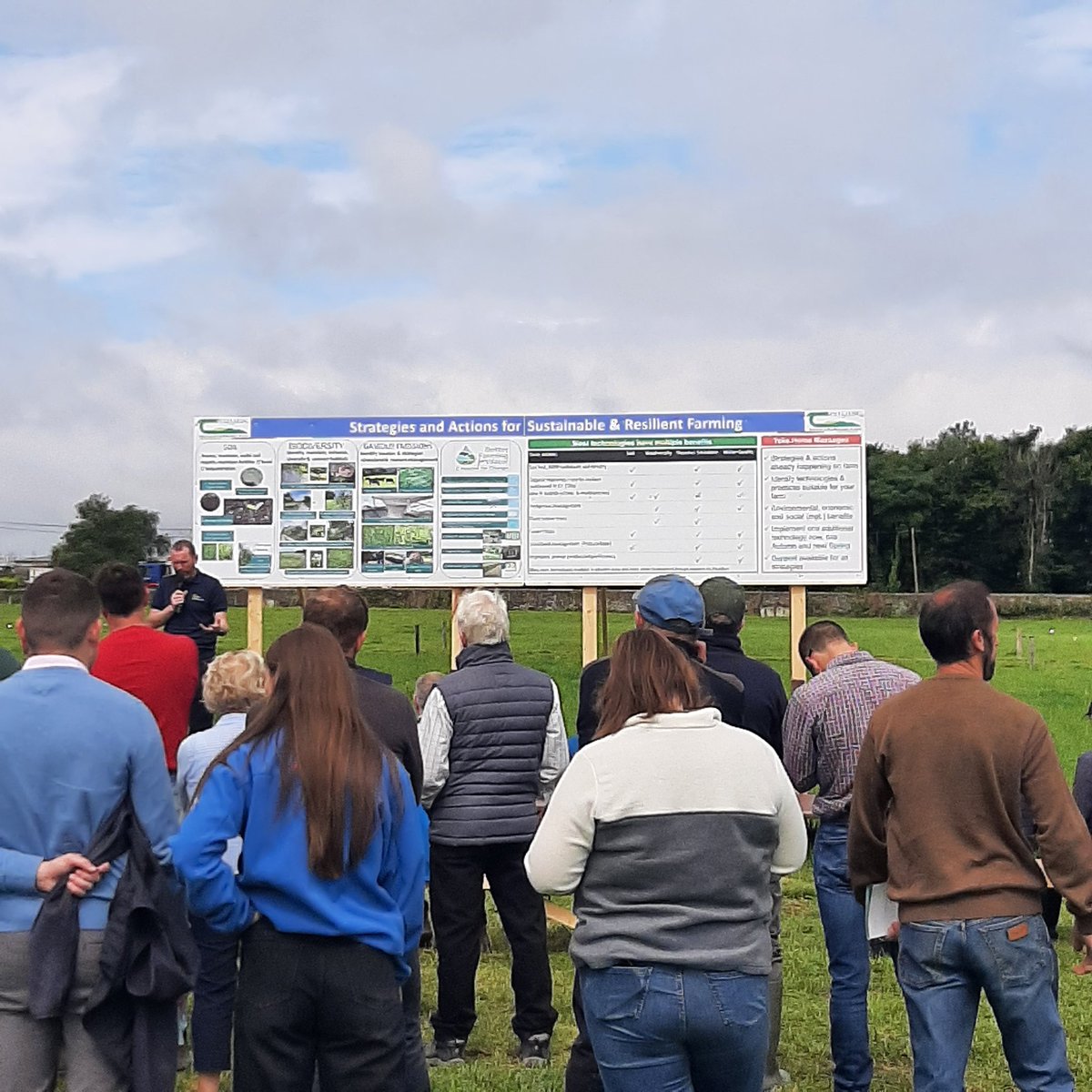 Soil, Biodiversity, Gaseous Emmisions and <a href="/teagasc/">Teagasc</a> "Better Farming for Water" being highlighted by <a href="/ofenton/">Prof Dr Owen Fenton</a> &amp; <a href="/lyBRIDGET/">Bridget Lynch</a>....8 simple actions to suit Irish farmers like planting native trees and hedgerows, NMP and soil sampling and clover use.