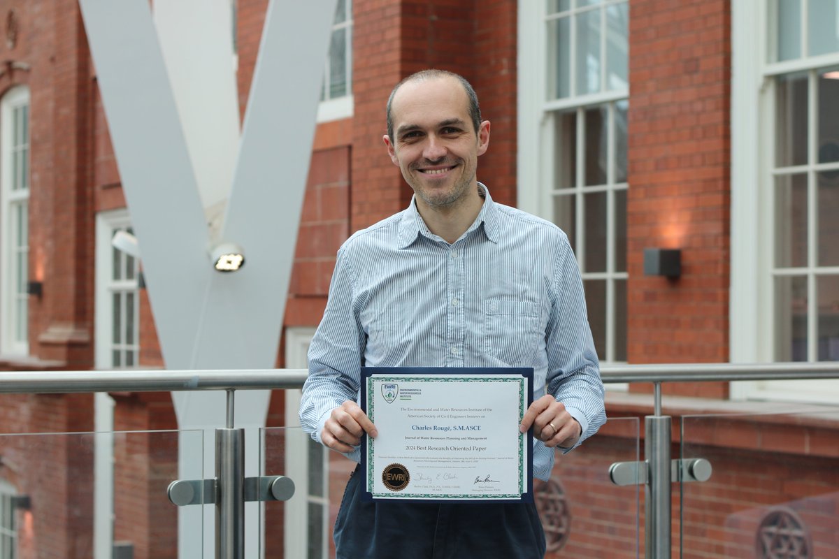Civil and Structural Engineering at Sheffield (@civilsheffield) on Twitter photo Congratulations to Dr <a href="/charles_rouge/">Charles RougĆ©</a> who has won the 2024 Best Research Oriented Award on his paper āForecast Families: A New Method to Systematically Evaluate the Benefits of Improving the Skill of an Existing Forecast.ā šRead on: sheffield.ac.uk/civil/news/civ⦠Congratulations to Dr <a href="/charles_rouge/">Charles RougĆ©</a> who has won the 2024 Best Research Oriented Award on his paper āForecast Families: A New Method to Systematically Evaluate the Benefits of Improving the Skill of an Existing Forecast.ā šRead on: sheffield.ac.uk/civil/news/civā¦