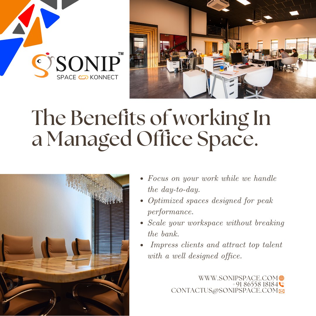 sonipspace's tweet image. Tired of the daily office grind? Focus on what you do best, and let #SONIP handle the rest. 
Flexible solutions
Prime location
Modern amenities
Sustainable design
Discover the freedom of a managed office space with #SONIPSPACE
#managedofficespace #solutions #facilitymanagement