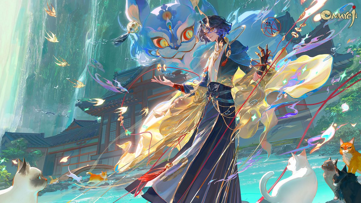 Onmyojigame's tweet photo. 🐱New SSR Shikigami - Nekokawa🐱
"I’m diligently saving for retirement, hope you understand."

New SSR Shikigami Nekokawa (VA: #YuyaHirose) will arrive in Heian-Kyo after the maintenance on July 24! Please stay tuned!
#Onmyoji
#Nekokawa https://t.co/Q6oUFOCzJG