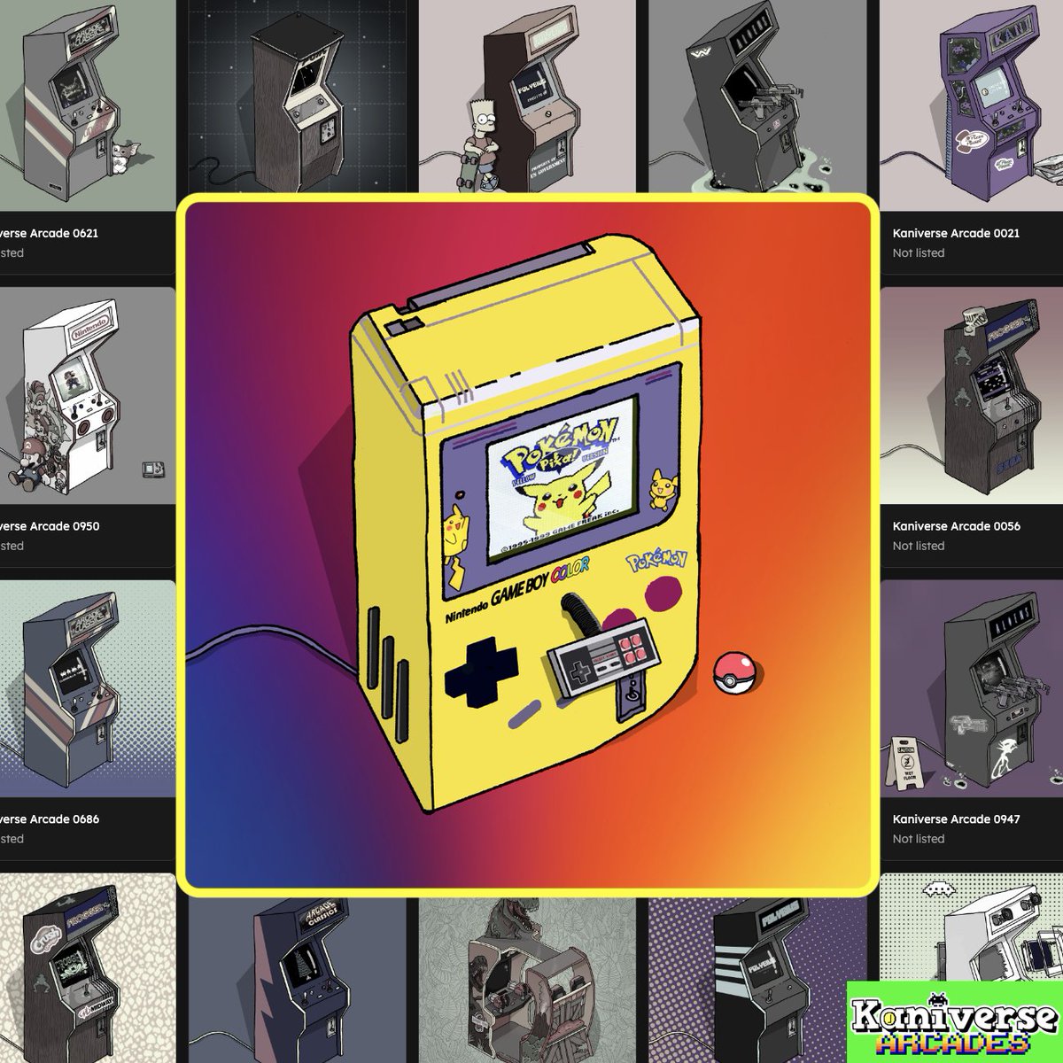 #Kaniverse 👾 #Arcades 🕹️ (link to mint in bio)