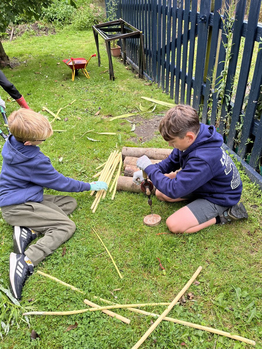 A fantastic morning of Forest School activities for our Y6 Crew. We’re looking forward to lighting the fire this afternoon! Thank you to Mrs Prewett for organising today.