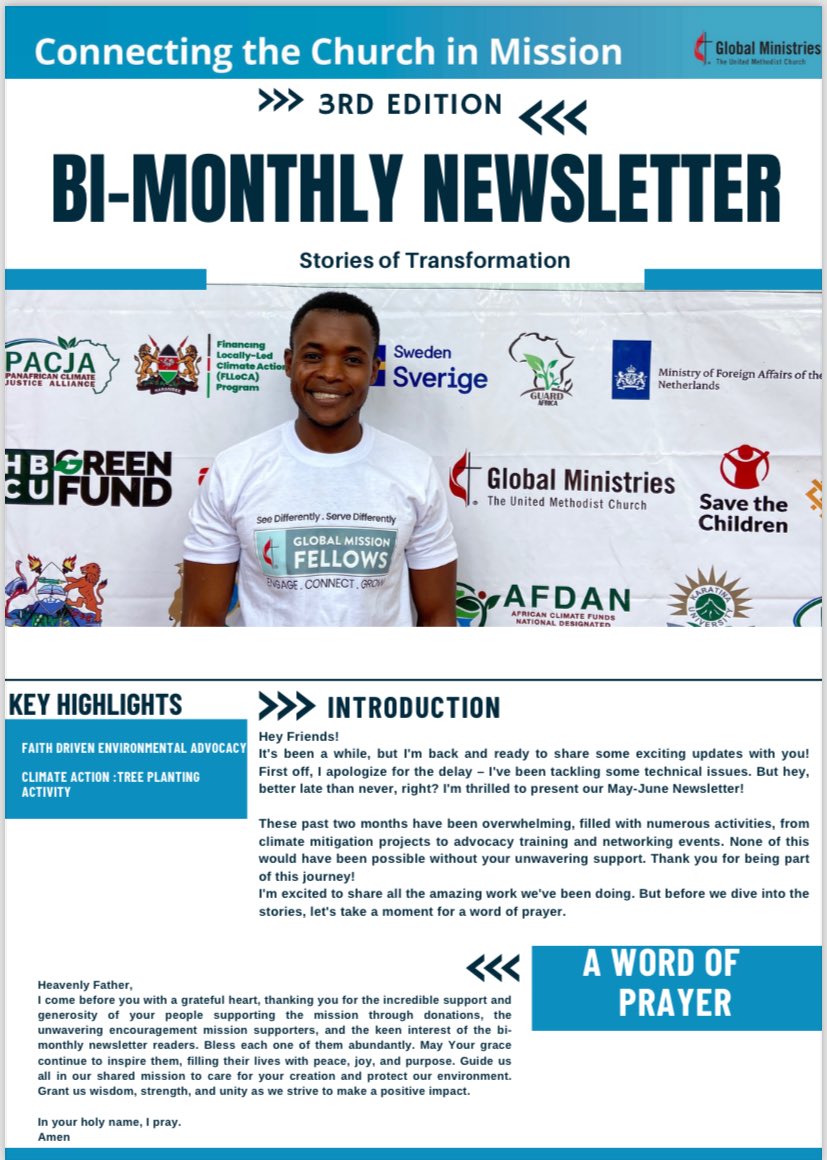 tapiwa Chimbadzwa (@cogwigla2) on Twitter photo Exciting News
The Stories of Transformations May-June bi-monthly newsletter to keep you updated on our climate action initiatives and progress is here. Stay informed, and engaged.
linkedin.com/newsletters/st…
<a href="/PACJA1/">PACJA</a> <a href="/Summer_School1/">Nairobi Summer School on Climate Justice</a> <a href="/TrillionTreesIn/">Global Greening & Trillion Trees Initiative</a> <a href="/WWF_Zimbabwe/">WWF Zimbabwe</a> <a href="/lizgulaz/">Elizabeth Gulugulu</a> Exciting News
The Stories of Transformations May-June bi-monthly newsletter to keep you updated on our climate action initiatives and progress is here. Stay informed, and engaged.
linkedin.com/newsletters/st…
<a href="/PACJA1/">PACJA</a> <a href="/Summer_School1/">Nairobi Summer School on Climate Justice</a> <a href="/TrillionTreesIn/">Global Greening & Trillion Trees Initiative</a> <a href="/WWF_Zimbabwe/">WWF Zimbabwe</a> <a href="/lizgulaz/">Elizabeth Gulugulu</a>
